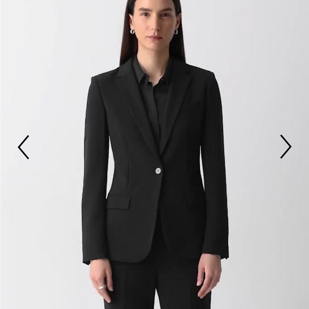 Theory Classic Charcoal Blazer - Picture 2 of 6